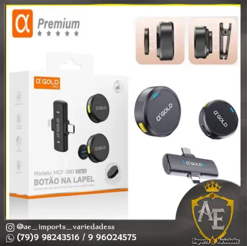 Microfone lapela