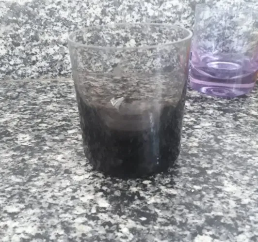 Copo Cristal Moser Preto Assinado 