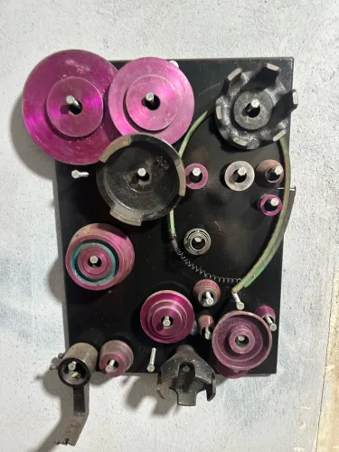 Máquina de passe em disco Rebitex