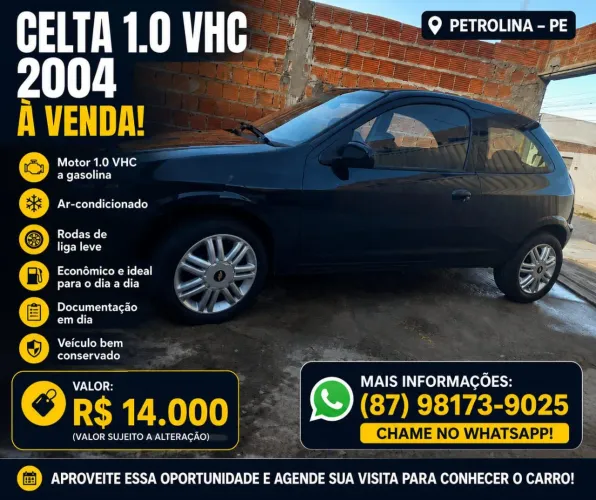 Chevrolet Celta 1.0/super/n.piq.1.0 MPFI VHC 8V 3P 2004