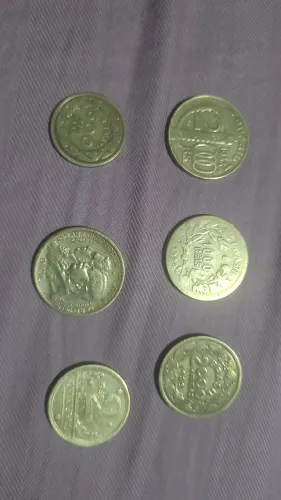 Moedas e cedulas antigas