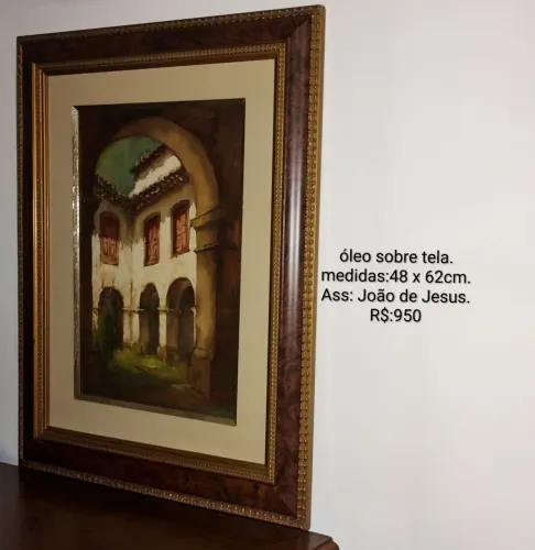 Arte antiga quadros, abra as fotos, descrição em cada uma.