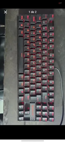 Teclado RedDragon Kumara Switch Marrom Usado