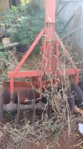 Grade niveladora microtrator