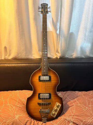 Epiphone Viola Bass + cubo Borne Impact CB60