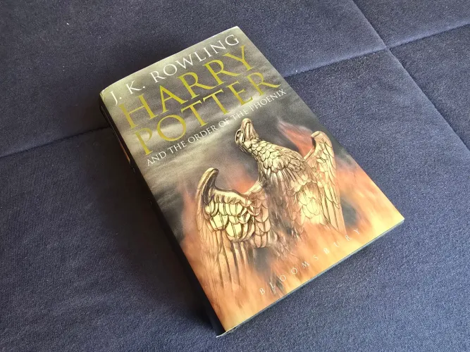 Livro Harry Potter Order Of The Phoenix 1ª Edição Uk Capa Dura