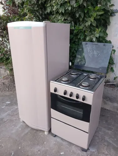 Kit Fogão e Geladeira Cônsul