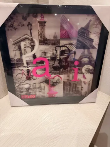 Quadro Paris em 3D