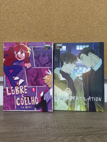 2 MANGÁS BL - Lebre e Coelho + Hyperventilation em português