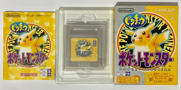 Pokémon Yellow Original Game Boy