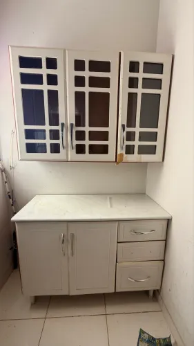 Armários de cozinha - bancada e aéreo 