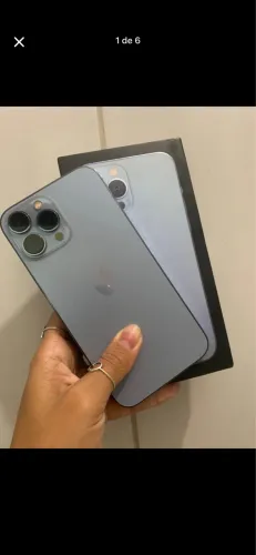 iPhone 13 Pro Max caixa e nota