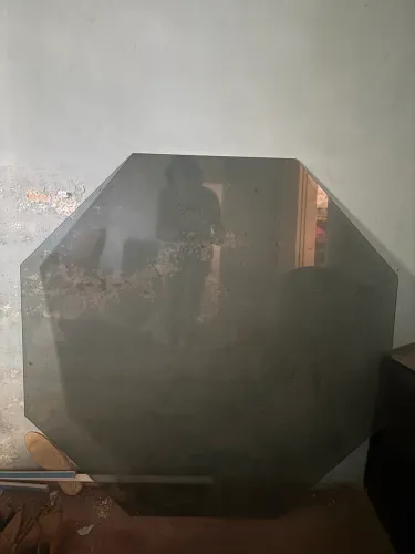 Tampo de mesa de vidro