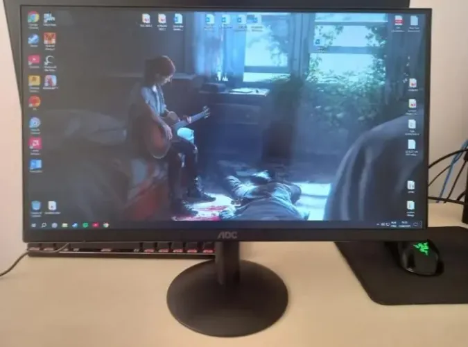 Monitor Gamer AOC 21,5" Full HD 120Hz 1ms - Estado de Novo!