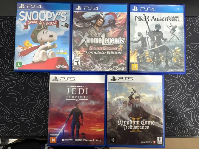 Jogos Ps4 e Ps5