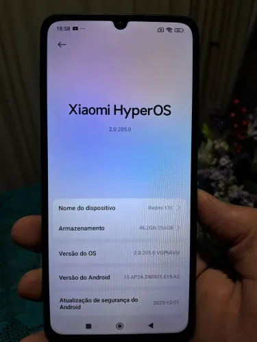 Celular Smartphone Xiaomi Redmi 13C 4G 256GB