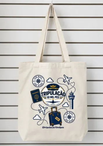 10 Bolsa ecobag personalizadas direto da fabrica