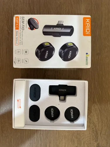 Microfone Lapela Kaidi Imã tipo C