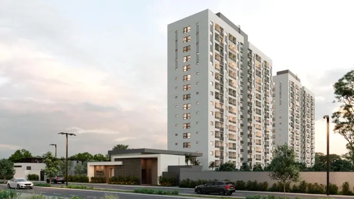 Apartamento em Campina Grande, no Dinamérica, 2 qts e varanda