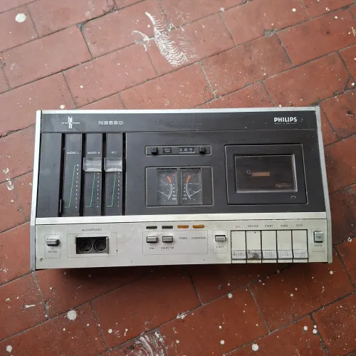 Tape Deck Philips Vintage
