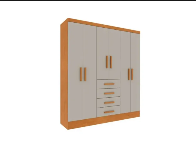 Guarda Roupa 1,10 4 Portas NOVO