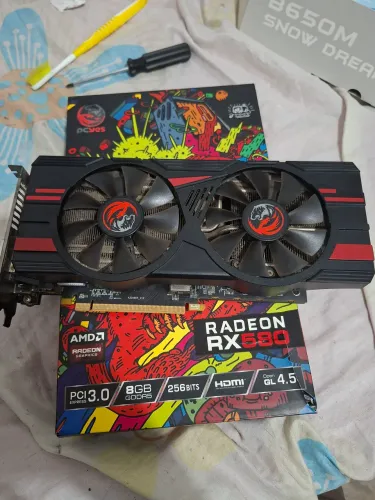 RX 580 original da Pcyes