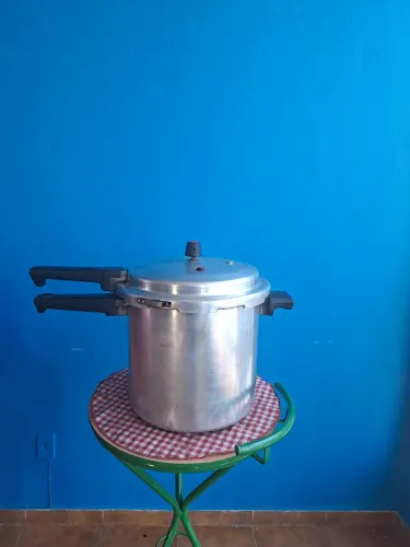 PANELA DE PRESSÃO 20L, ALUMÍNIO POLIDO MARCA FULGOR