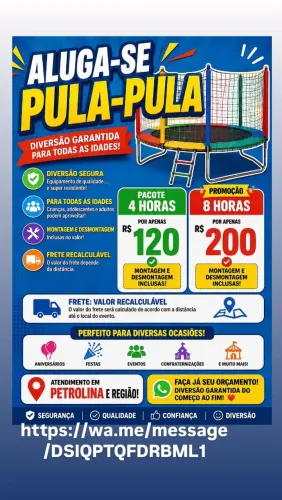 Locação de pula-pula