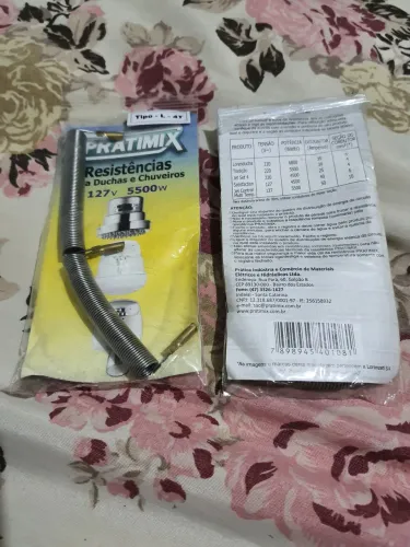 Resistencia Chuveiro Lorenzetti 5.500 watts 127 volts