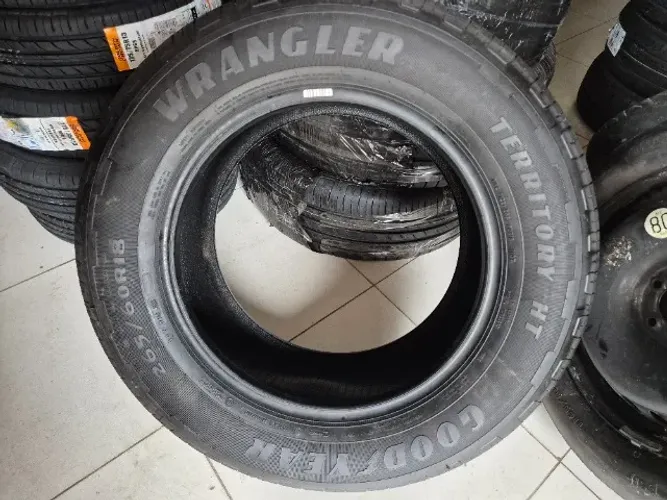 Pneu aro 18 265 60 18 Goodyear Wangler Territory novo original garantia e Nota fiscal