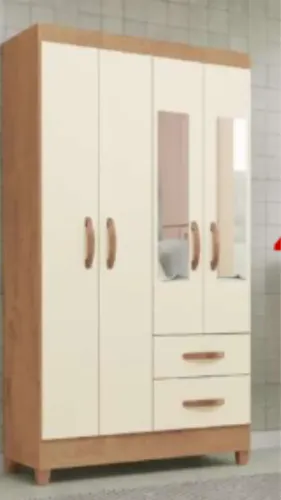 Guarda roupa clara