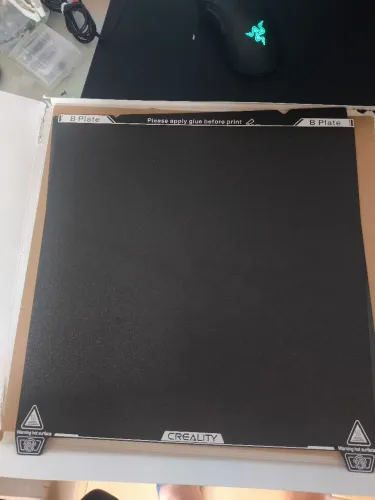 Base magnética+manta pei creality k1 max