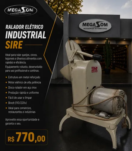 Ralador Elétrico Industrial Sire
