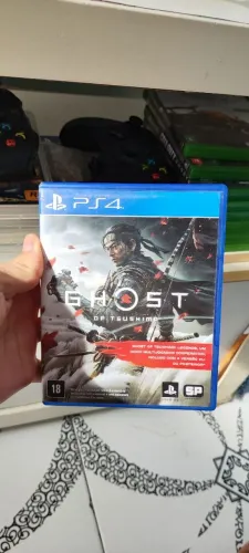 Ghost Of tsushima PS4 Jogo Mídia Fisica Semi Novo Original