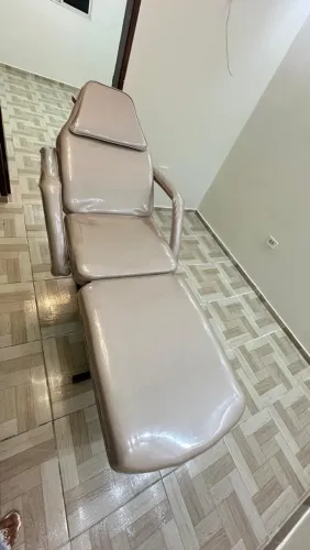 Maca Cadeira Reclinável para Estética Profissional RF moveis - Nude