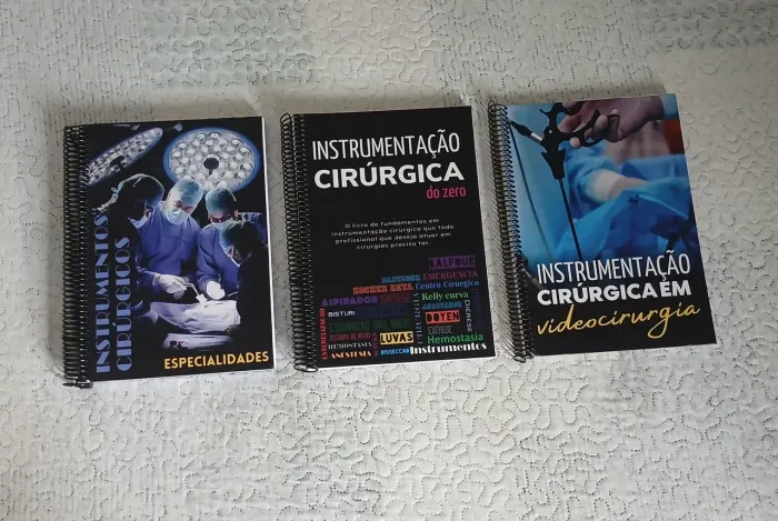 Combo apostilas Instrumentação cirúrgica por 270 reais