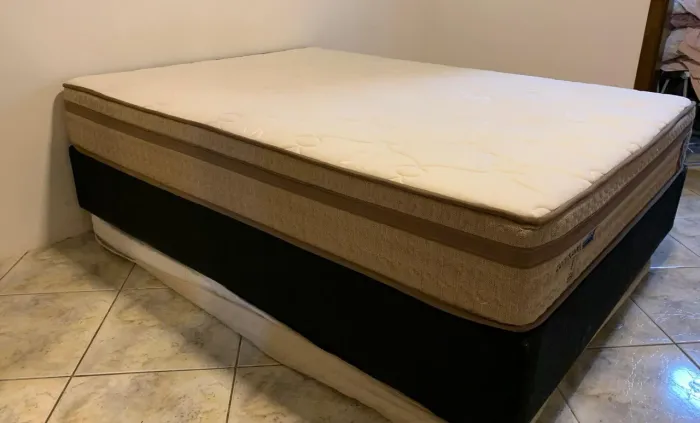 Cama box casal probel molas ensacadas