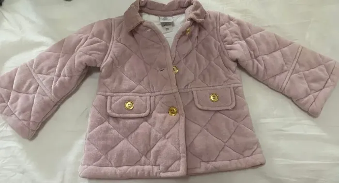 Casaco Acolchoado Infantil - Marca: PAOLA BIMBI - Lindo, novo e chique! Tamanho 2 anos