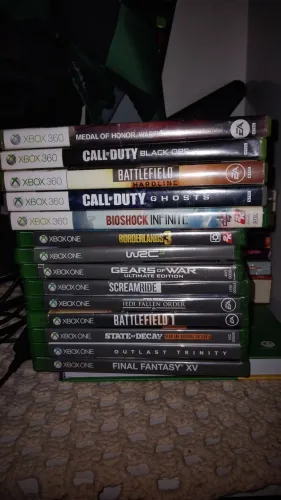 Lote Xbox One e Xbox 360 - !LEIA A DESCRIÇÃO!