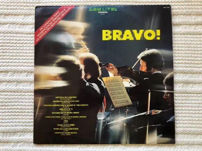 Bravo! Trilha Original Da Novela (1975) Seleção De Clássicos