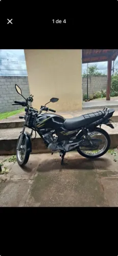 YBR 125 partida elétrica