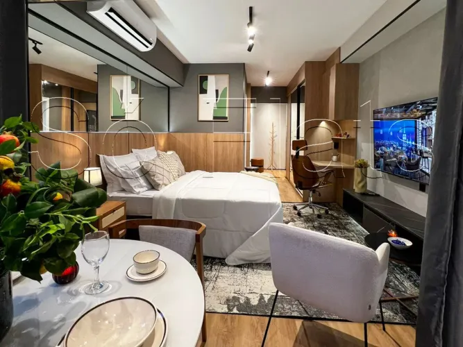Residencial Z Pinheiros, Studio disponível para venda com 35m², 1 dormitório e 1 vaga