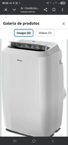 Ar condicionado portatil quente e frio