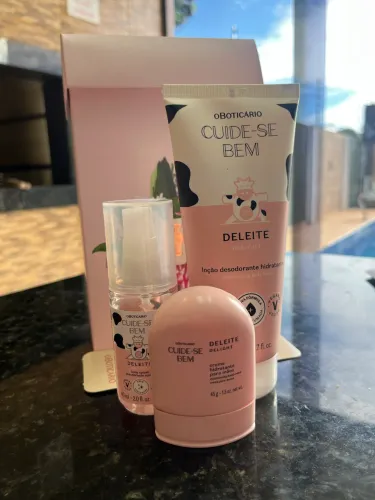 KIT CUIDE SE BEM DE LEITE- O Boticário 