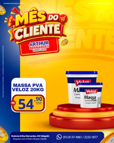 MASSA PVA VELOZ 20KG