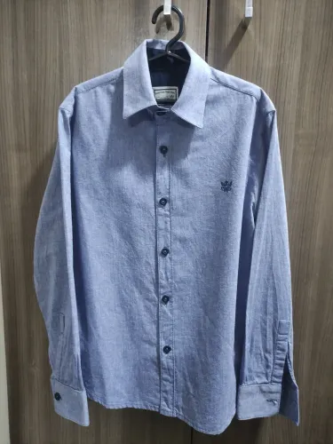 Camisa social Crawling infantil masculino Tamanho 6