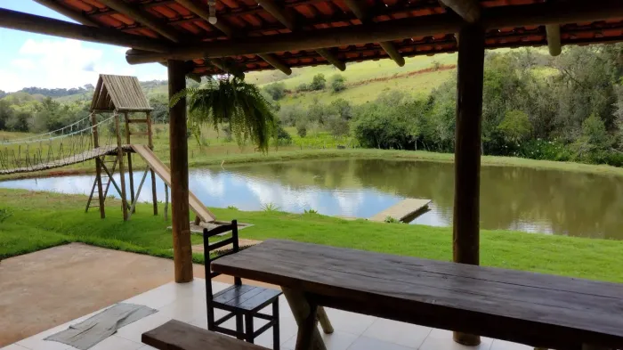 CHÁCARA COM 13.330M² EM VIRGÍNIA COM BELA VISTA PRA SERRA, MG