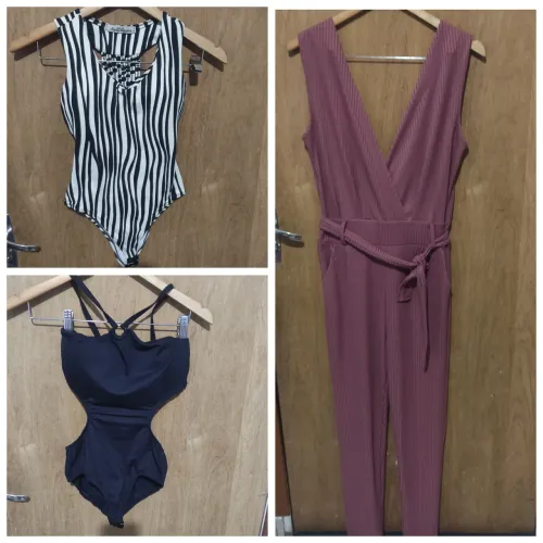 Kit 3 peças feminina Máfia Brasileira Tam M (o lote por 30,00)