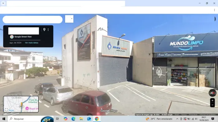 Lojas para locação na Av. Rui Barbosa no Viaduto em Macaé/RJ, Loja com 330M2, Cozinha e Ba