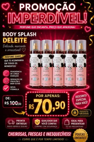 promo body Splash deleite